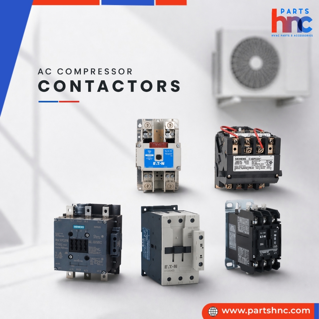 PartsHnC's tweet image. AC Compressor Contactors are vital for power control.

Worn contacts lead to pricey repairs, so stay ahead with a timely replacement.

Shop today at PartsHnC: postly.click/TsC

#ACCompressor #HVACParts #AirConditioning #HVACMaintenance #PartsHnC #CoolingSystem
