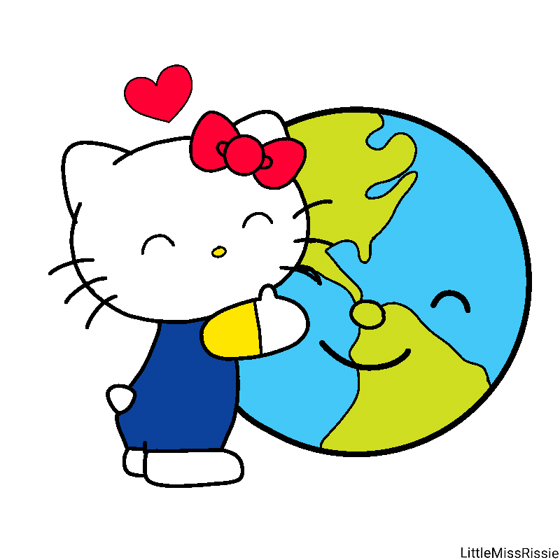 RissieSmurf's tweet image. Happy Earth Day Hello kitty 
#hellokitty #hellokittylovers #sanrio #sanriofanart #sanriocharacters #earthday2026 #earthday #redrawart #pinterest