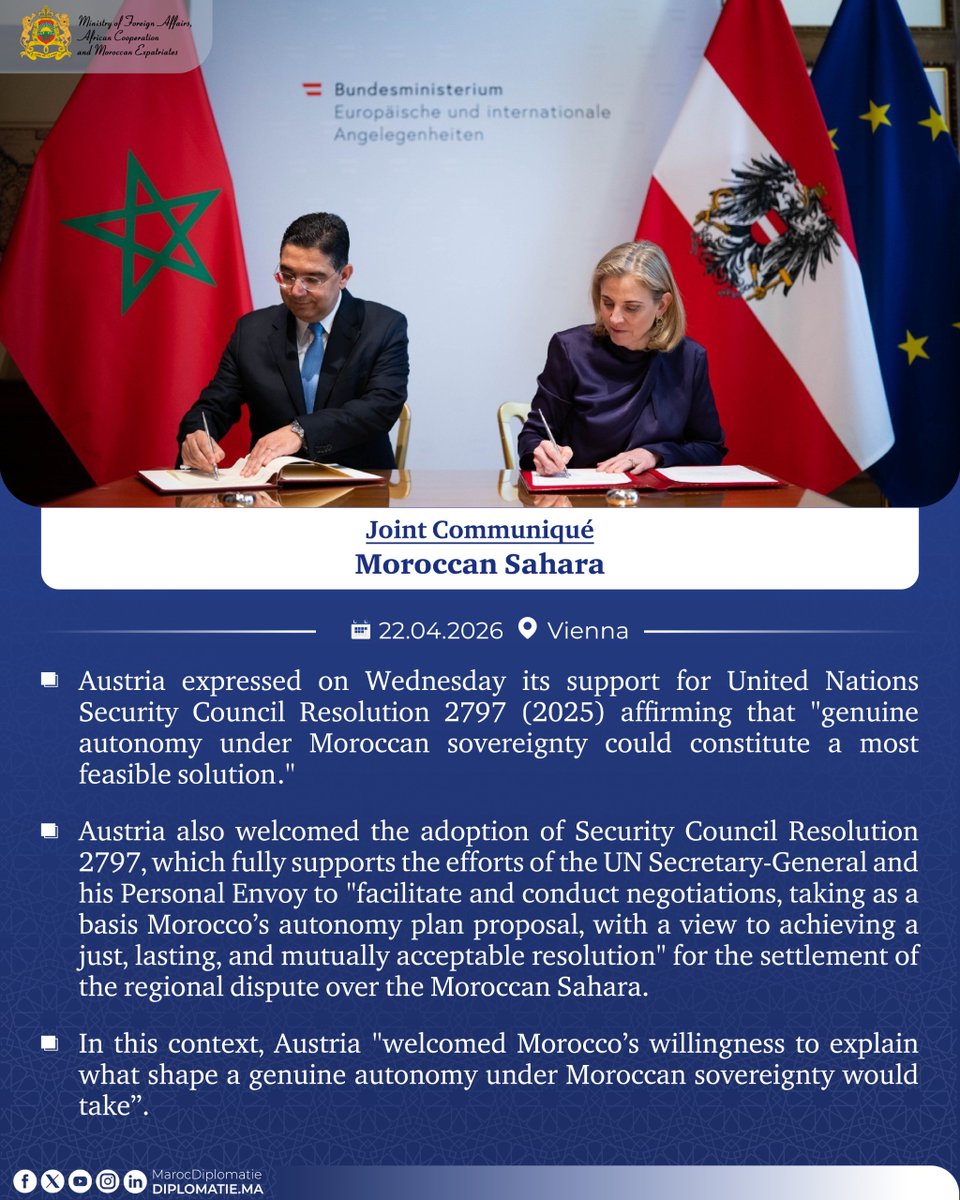 Moroccan Diplomacy 🇲🇦 tweet media