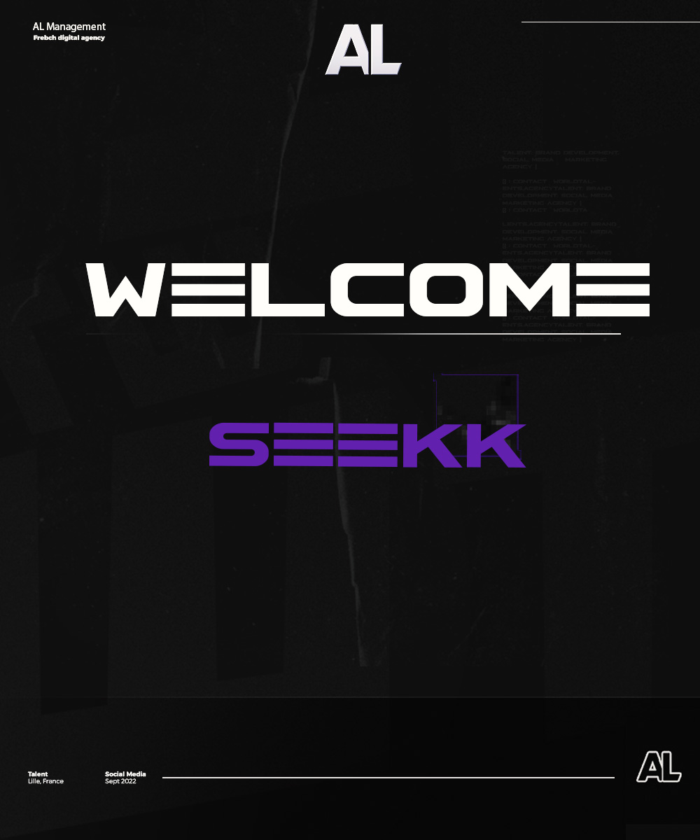 ALManagementEU's tweet photo. We are delighted to announce the arrival of a French prodigy

Welcome @Seekkfn  to AL Management 🤝 https://t.co/WVrcjnbpIp