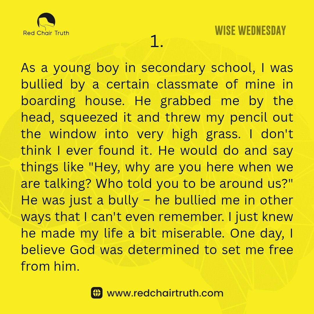 redchairtruth1's tweet image. Many fight with strength, noise, and effort. But true victory comes by the right strategy—and the Word of God.

Don’t miss this Wise Wednesday.

#RedChairTruth #WiseWednesday  #GospelQuotes #ChristianQuotes #QuotesbyItaUdoh #RCT #ItaUdoh