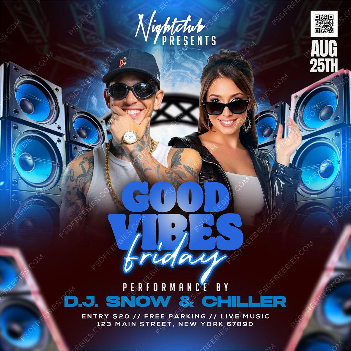 PSDFreebies's tweet image. Download the Good Vibes Friday DJ Party Social Media Flyer PSD.
Link Here &amp;gt;&amp;gt; psdfreebies.com/psd/social-med…

#GoodVibes #FridayParty #DJNight #ClubEvent #NightlifeVibes #PartyFlyer #EditablePSD #MusicEvent #SocialMediaFlyer #EventPromotion