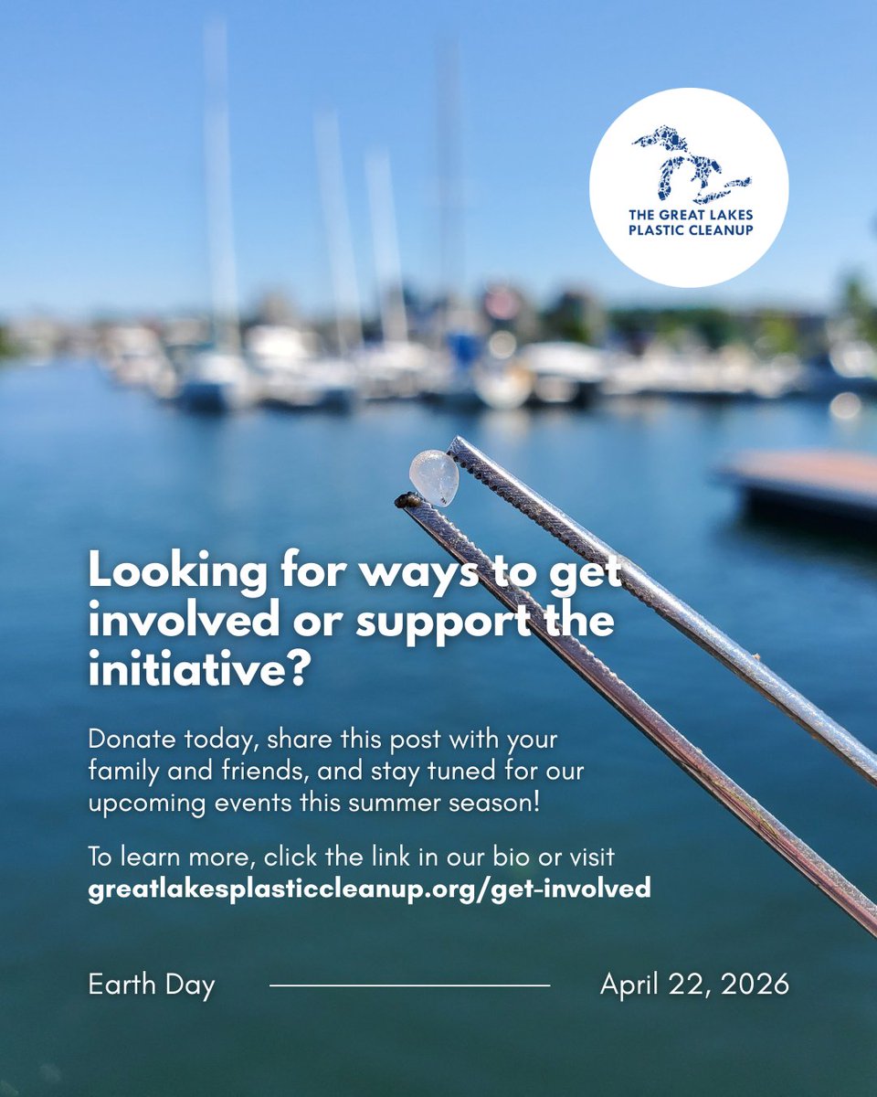 Great Lakes Plastic Cleanup tweet media