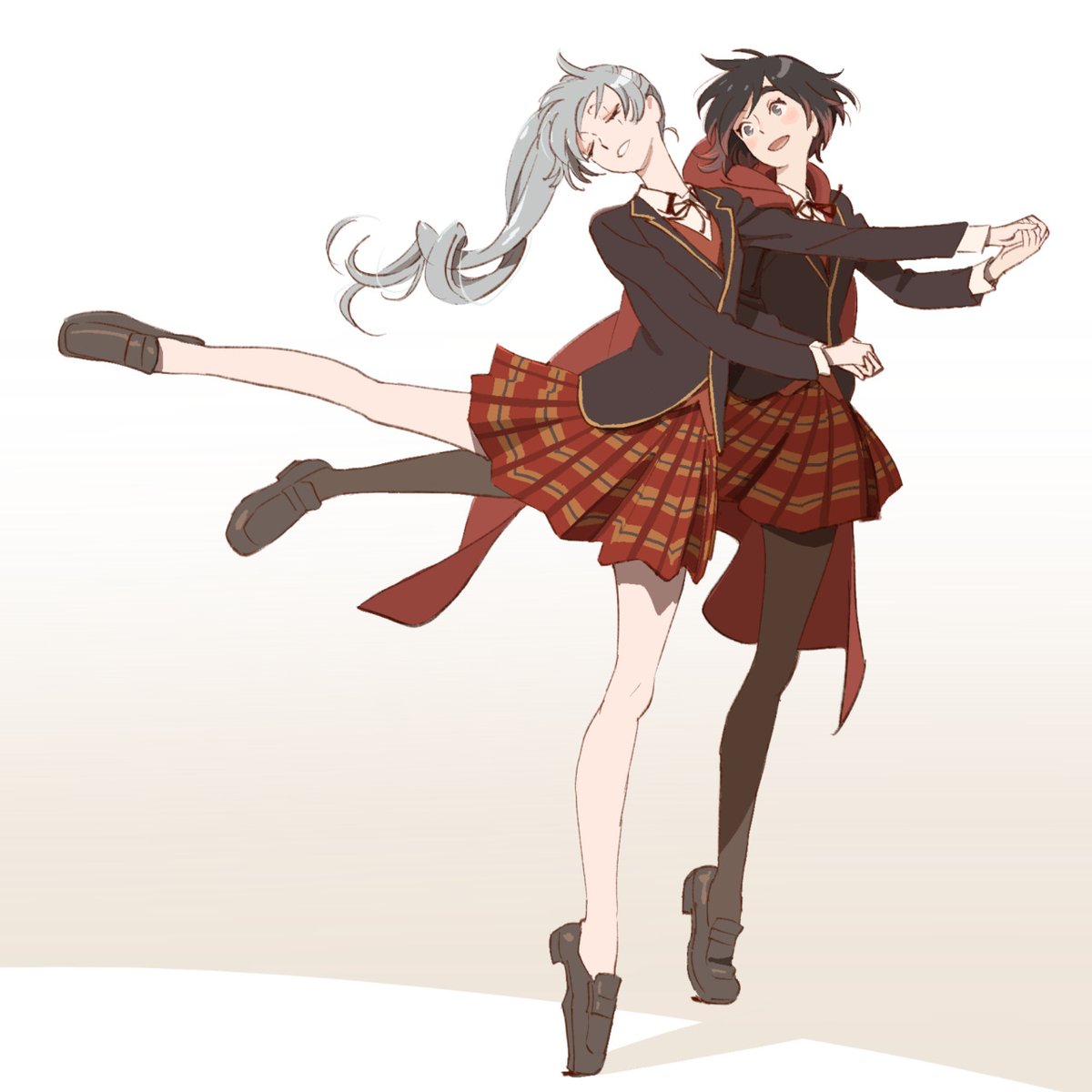 #RWBY #Whiterose

Ruby finally learned to dance; Weiss took charge of giving her lessons.

Art by @55bata6rou!

Here the link: tumblr.com/55bata6rou?sou…