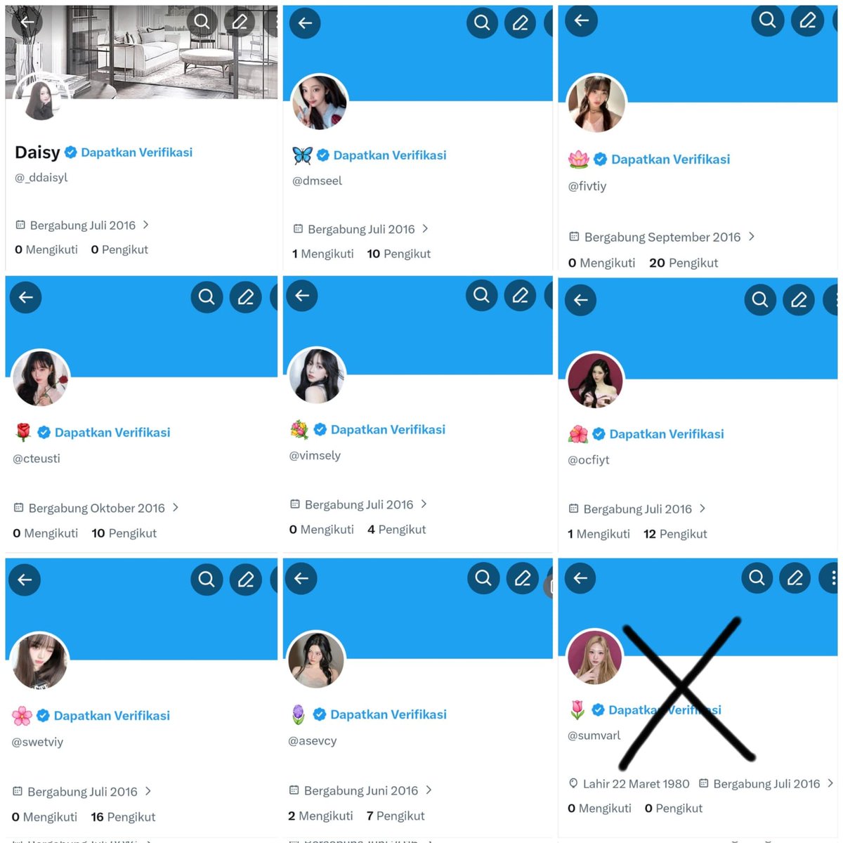 ۶۟ৎ 𝒚𝒂𝒚𝒂, selling acc tweet media