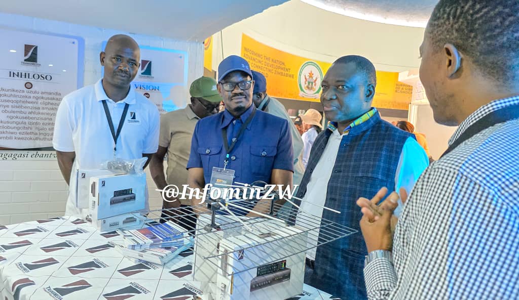 HonZhemuSoda's tweet image. Today  I toured Ministry parastatals exhibiting at the ongoing #ZITF2026 in Bulawayo. I was impressed by the efforts being made by ZBC, Zimpapers, BAZ, ZIFTESSA and Transmedia to modernise their operations in line with the national vision.
#Vision2030