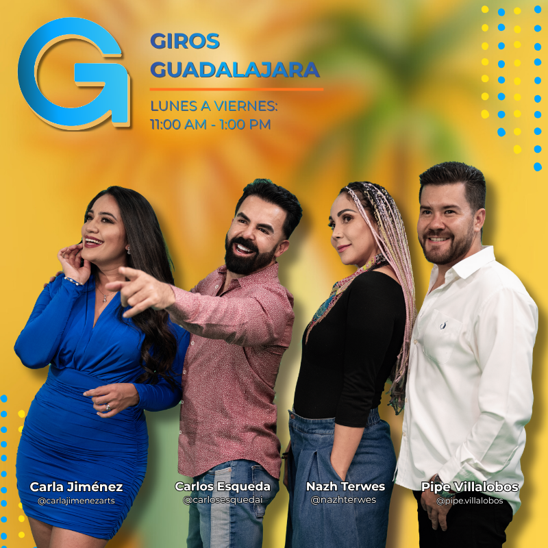 C13Guadalajara's tweet image. ✨📺¡Sigue el mejor programa de revista!
No te pierdas todo lo que Giros Guadalajara tiene para ti, síguenos en #instagram @giros_gdl y en #facebook como: Giros Guadalajara

#Entretenimiento #Espectáculos