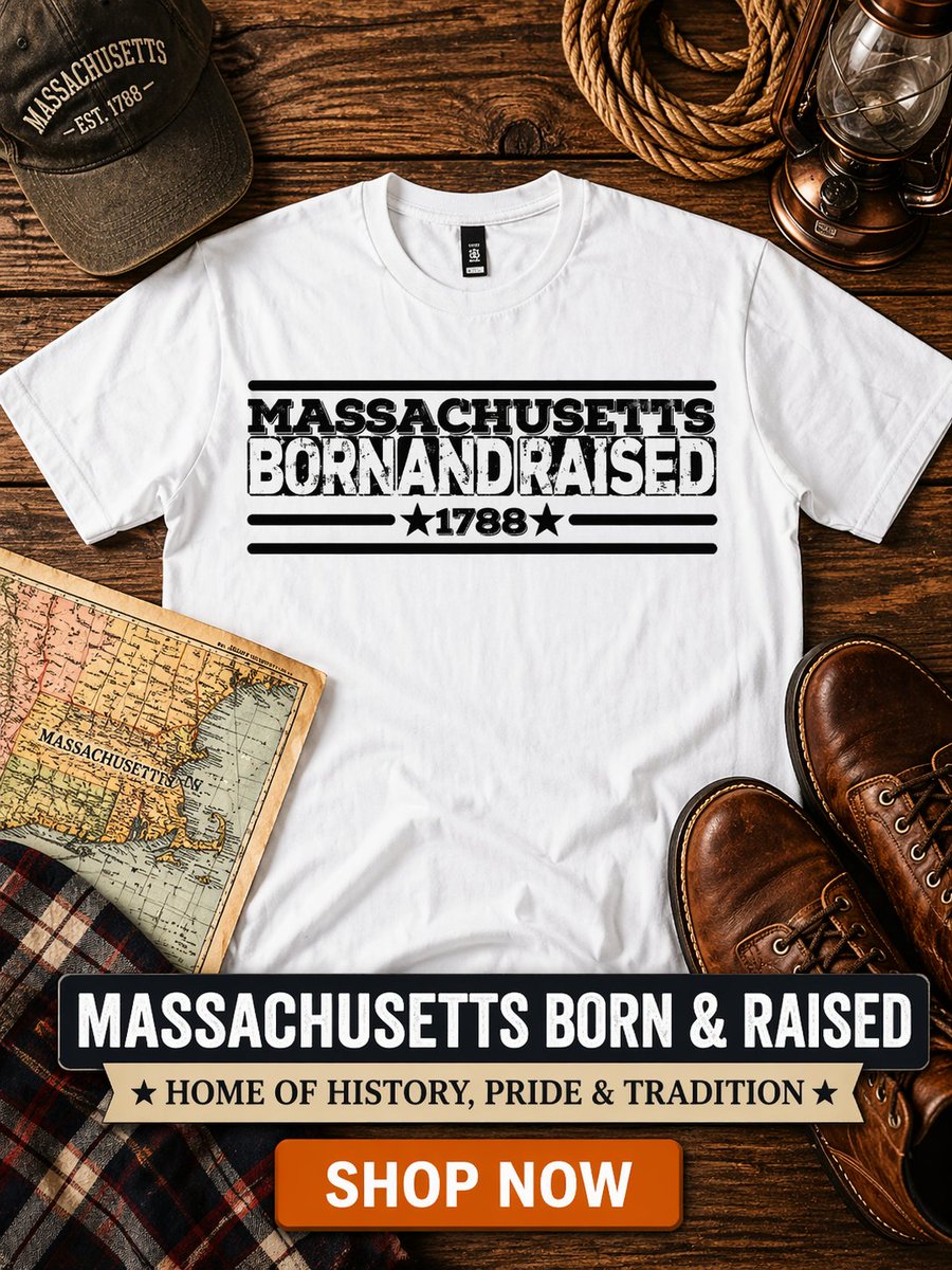 HuntBrush's tweet image. Massachusetts Born and Raised 1788

redbubble.com/shop/ap/140421…

#teepublic #teepublicartist #redbubbleartist #redbubble
#teepublicshirts #printondemandshirt #tshirts #pod #tshirtdesign