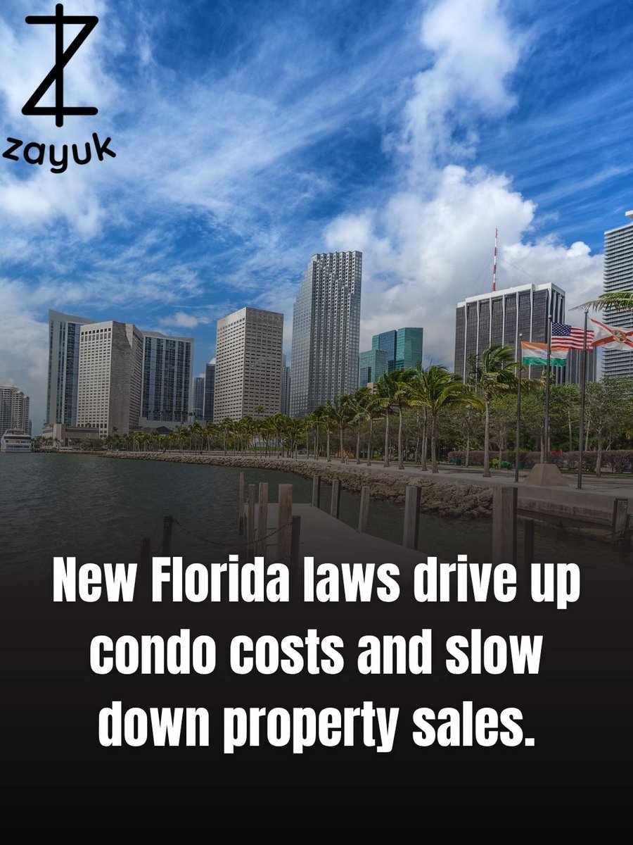 ZayukHQ's tweet image. Palm Beach County condos are now sitting longer on the market.

Owners &amp;amp; buyers feeling the heat?

#FloridaCondos #RealEstate #PalmBeach