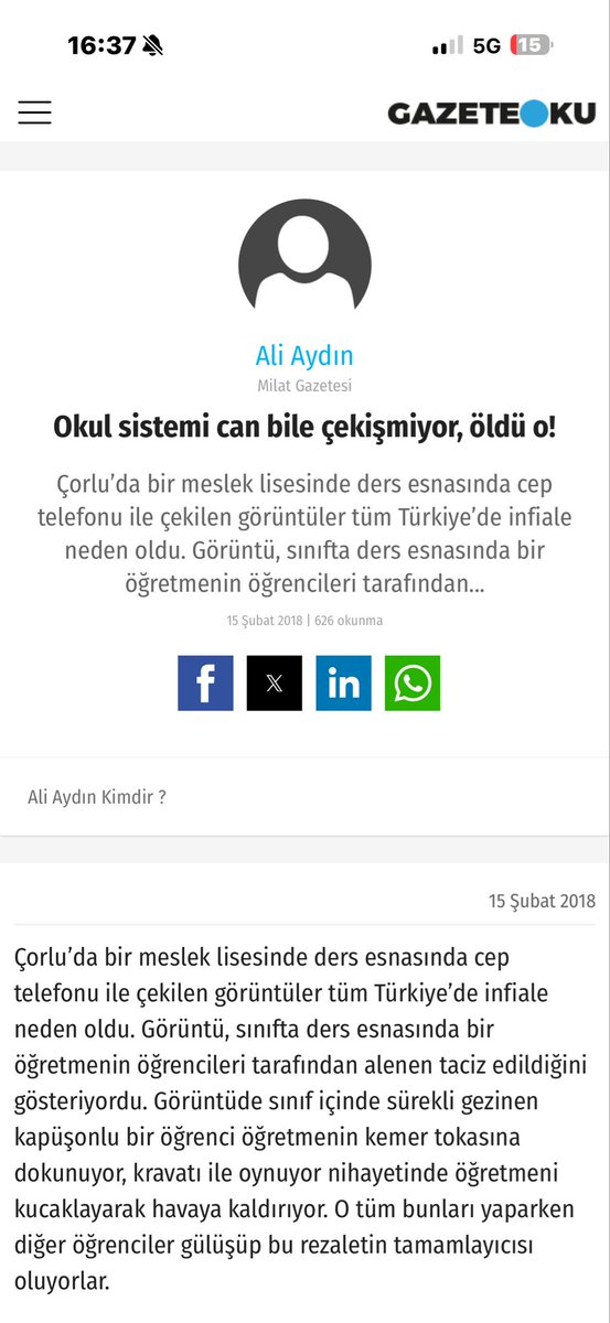 Ali Aydın tweet media