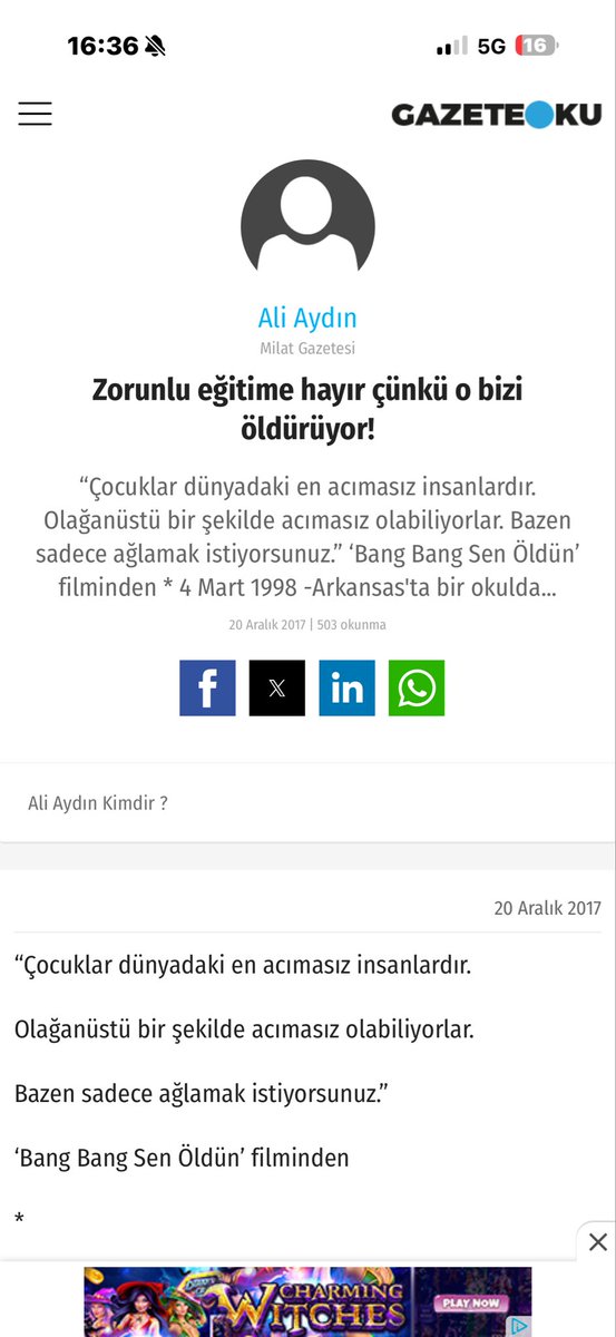 Ali Aydın tweet media