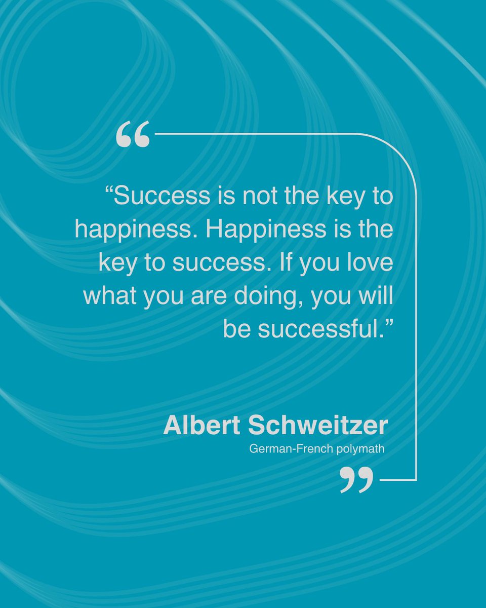 LauraBreese4's tweet image. Doing what you love and enjoying your life — that’s the real key to happiness.

Success isn’t just about goals, it’s about fulfillment. 🌟

💬 Know a great quote about success? Drop it in the comments!

#dowhatyoulove #liveyourbestlife #happinessissuccess