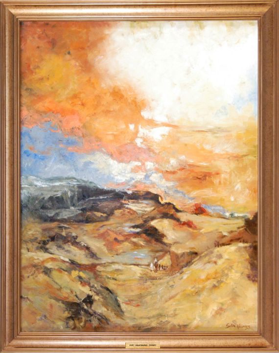 masood480's tweet photo. Art of the Day! "C-45 Desert Valley". Buy at: https://t.co/S6ilG4z67o https://t.co/joYuE6uAHY