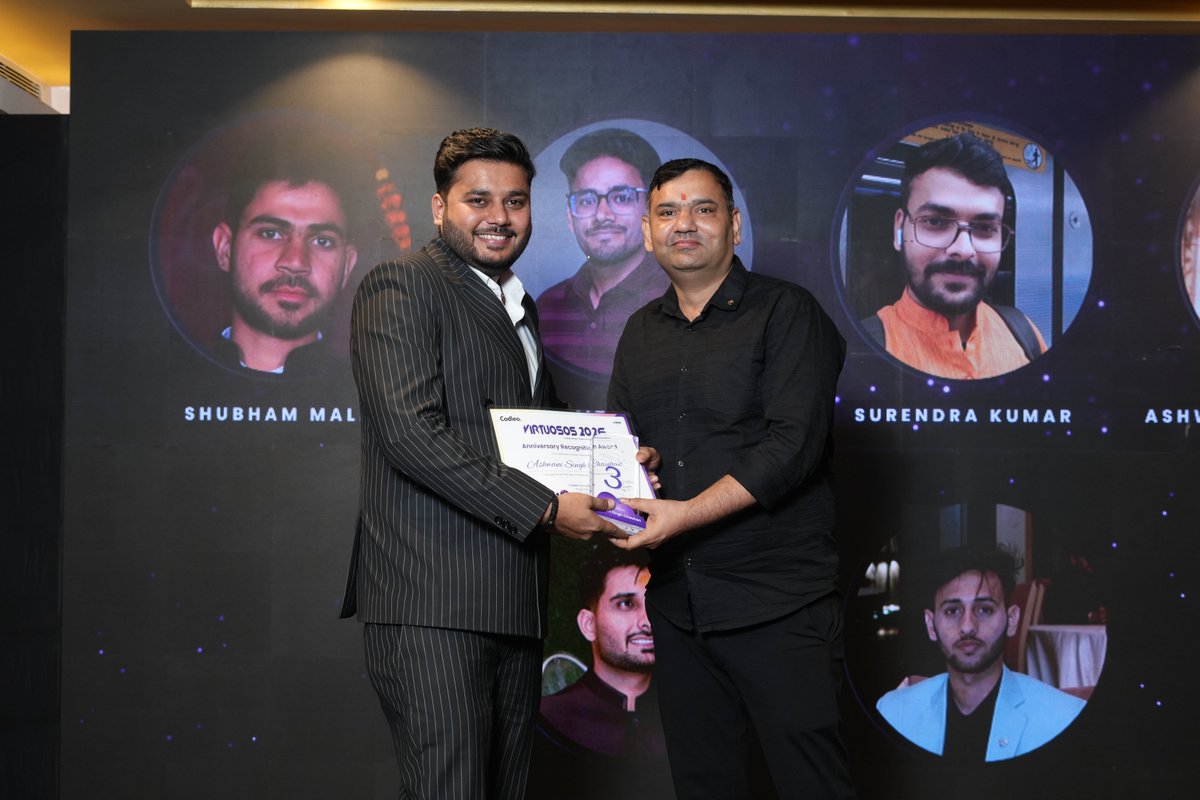 consultcodleo's tweet image. Some moments just feel special ✨
Seeing hard work turn into recognition at #Virtuosos2026 was truly a proud one. It’s all about the effort, the journey, and the people who make it happen.
Here’s to more such wins ahead 🌟

#Recognition #Success #Achievements #ProudMoment