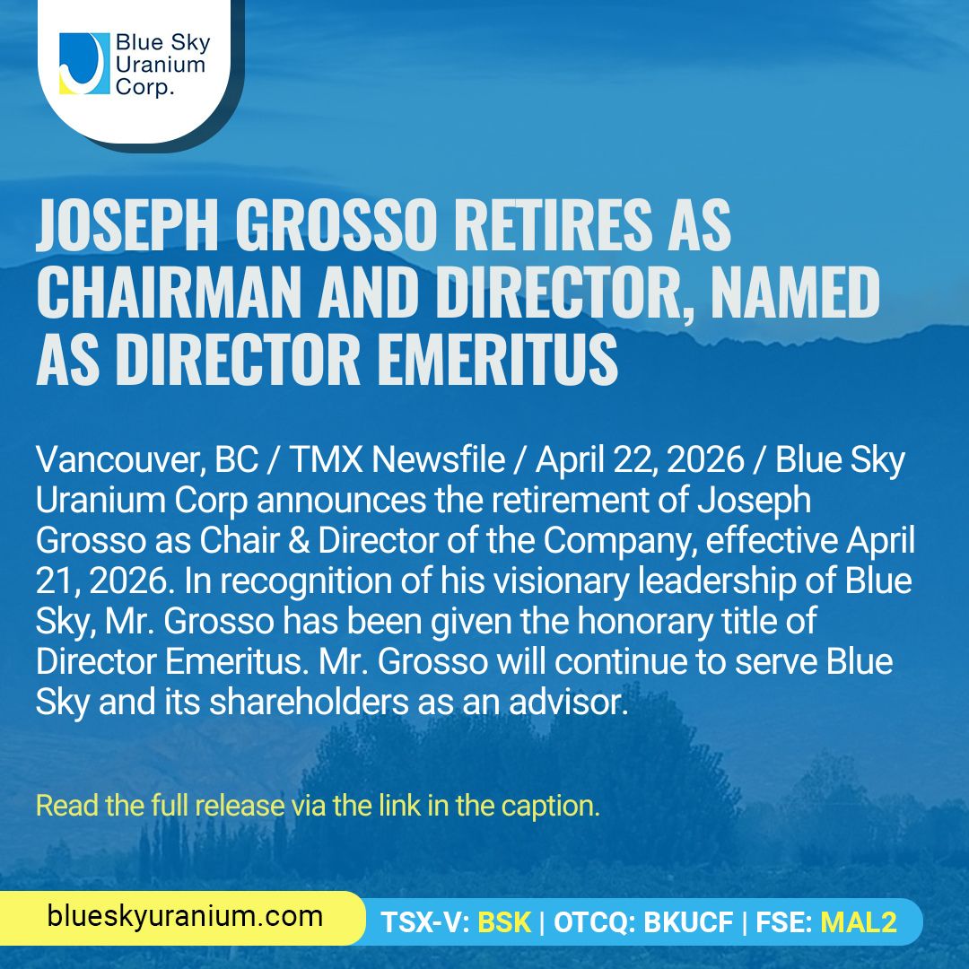 Blue Sky Uranium tweet media
