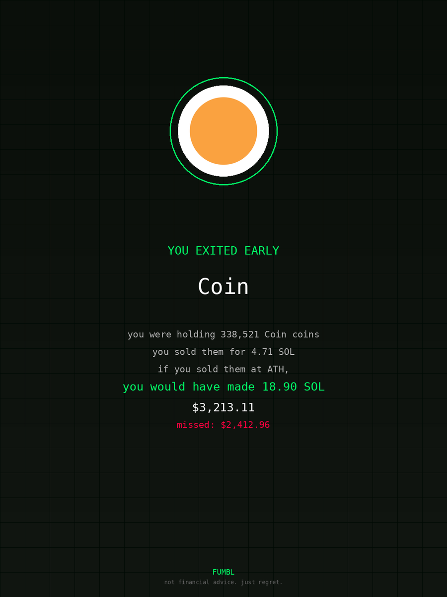 Njabulobhabha's tweet image. used fumbledbags.com to see how much i missed out on $Coin bro actually gonna crash out                               

zDhCPQhQC8GPV2N6n8TMBcWBQehYkMHBuBZMzy3pump
#exodus 
#component