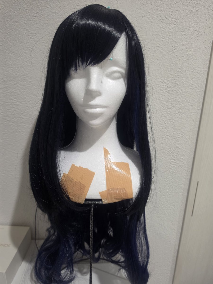 ウィッグセット前髪だけだがやったぞ👍