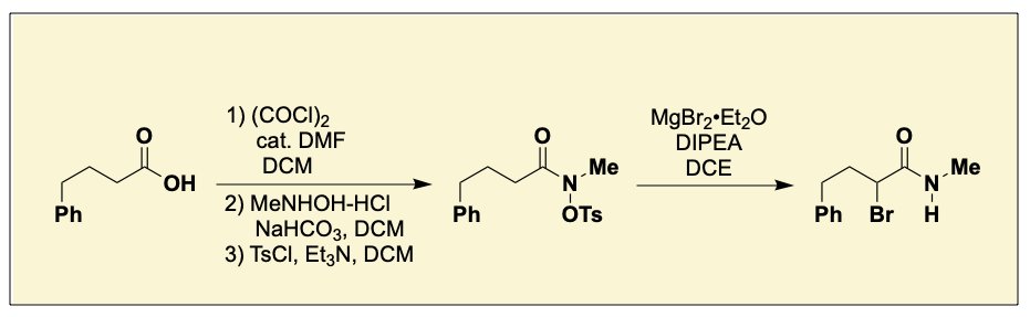 Organic Syntheses tweet media