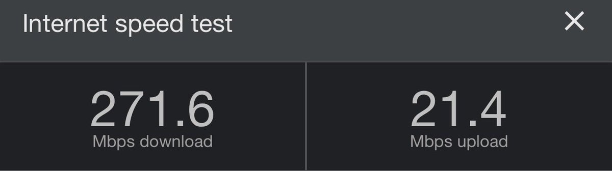 Alexej_KK's tweet photo. @elonmusk I had almost 300 Mbps on my flight from Denver to Idaho. It’s so much better than the standard WiFi with max 50 Mbps https://t.co/QC5GMoujfw