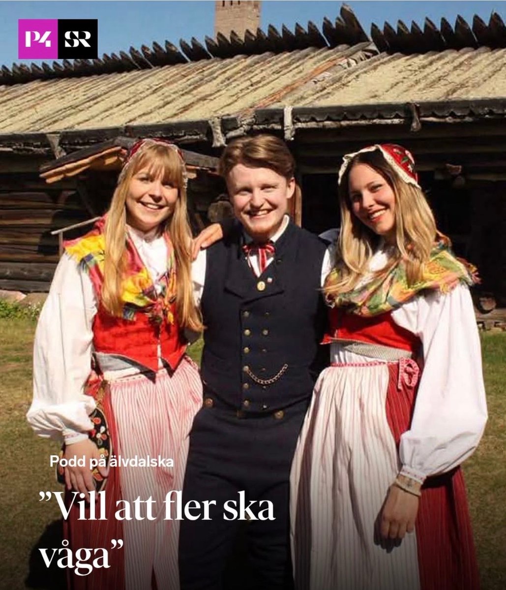 Nu finns en podd på älvdalska!  – "Dalskum". I podden pratar tre ungdomar om sådant som händer i och omkring Älvdalen.

”Vi hoppas att fler ska våga prata älvdalska, och att det inte behöver var perfekt”

 Älvdalska (övdalsk) är en särpräglad nordisk språklig varietet med ca 2