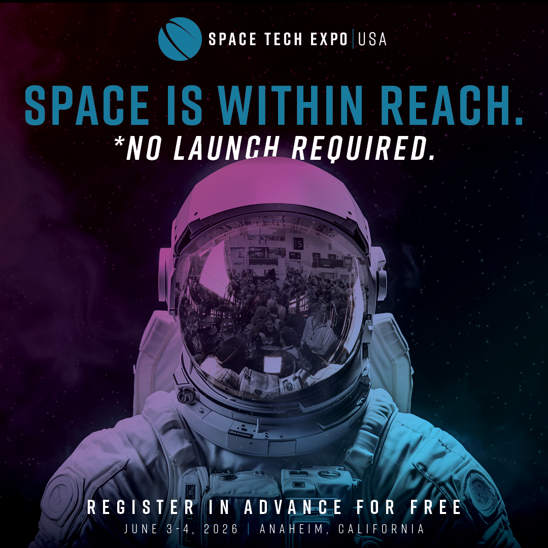 spacetechexpo's tweet photo. Space Tech Expo USA unites the industry to solve real challenges professionals like you face daily. From technical workshops to targeted sessions - gain actionable solutions, not just ideas. Connect with suppliers, engineers, and leaders who understand your goals and challenges. https://t.co/Jf9HFQdAgc