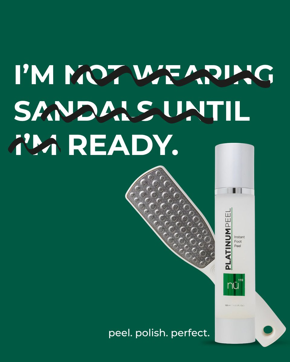 nu119_beauty's tweet image. Ready looks different for everyone. 💚
For us, it starts with smoother, more polished feet and a routine that does not take all night.
#nu119 #footcare #footpeel #selfcare #luxurybeauty #beautyroutine #dryfeetcare