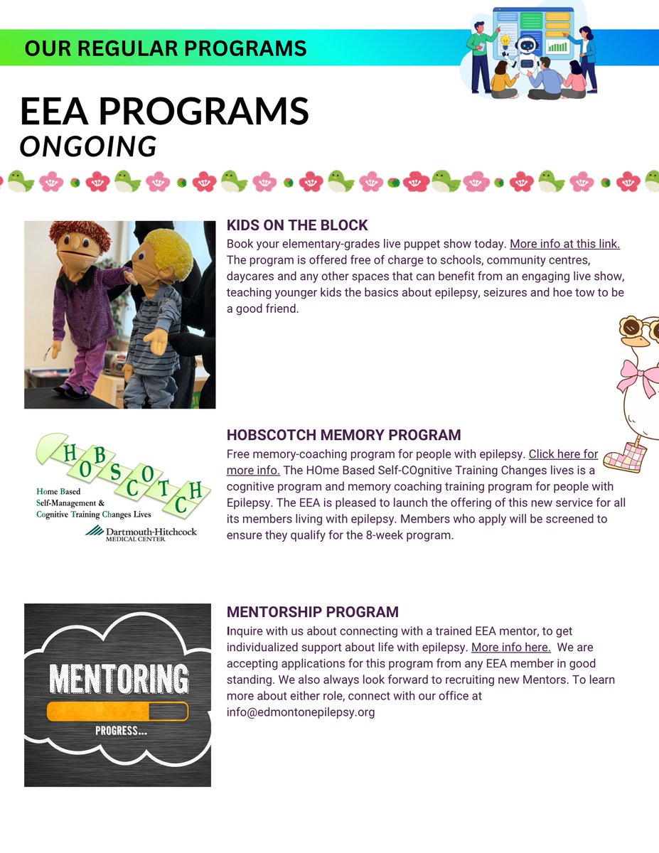 EEdmonton's tweet image. Take a few minutes to discover all we have to offer as you become an @EEA #member today! edmontonepilepsy.org #epilepsy #seizures #membership