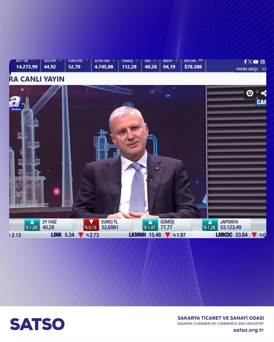 Sakarya Ticaret ve Sanayi Odası tweet media