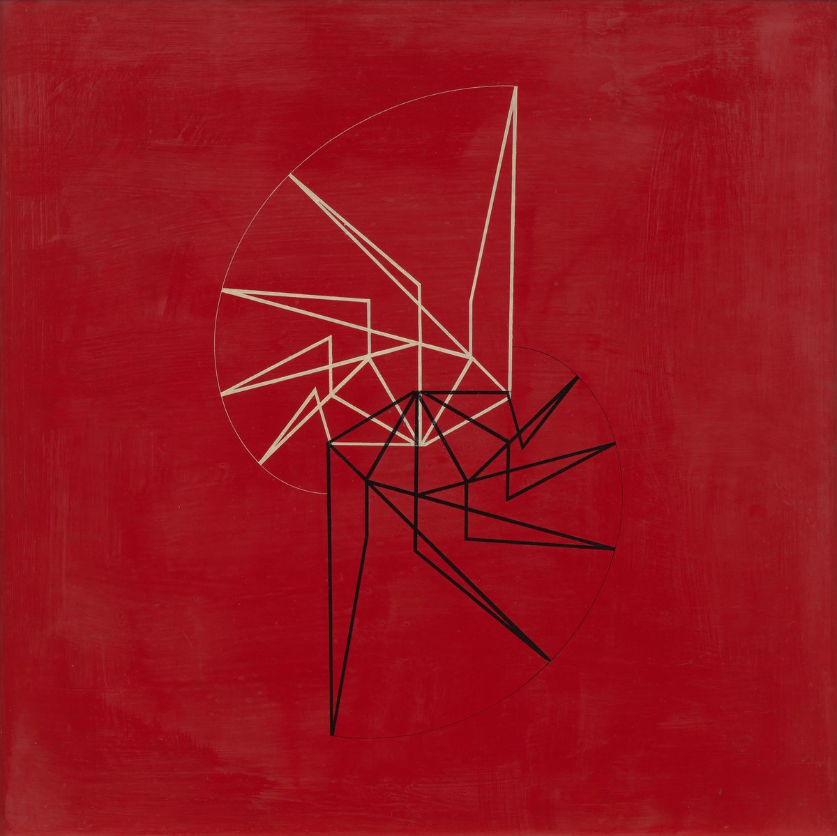 JimBeattie18's tweet photo. Visible Idea 1956
Acrylic on board 
Waldemar Caldeiro. https://t.co/5qmd8bFPVO