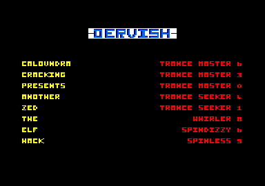 CracktroBot's tweet image. Dervish (1989) - Crack: ZED the Elf &amp;amp; Caloundra Cracking - #AmstradCPC
Battlehawks 1942 (1989) - Crack: Trilogy - #Amiga
Fifth Ball (19xx) - Crack: Chromance - Trainer: +1 - #Commodore64
Demolition Construction Set (1988) - Crack: The Wanderer Group (TWG) - #Commodore64