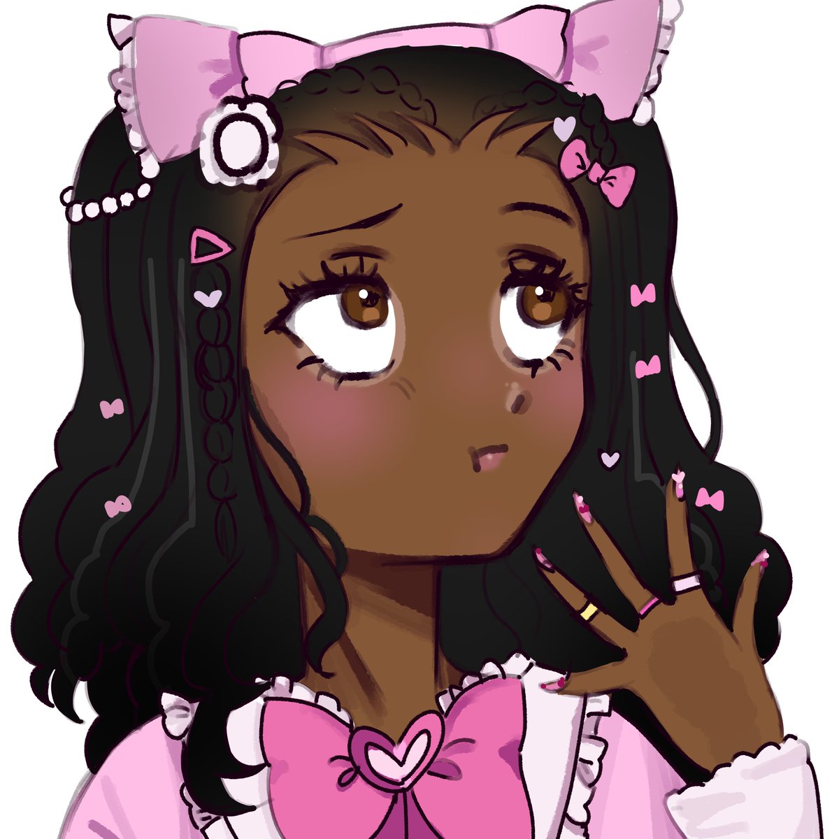 shes so cute i had to sketch her :3