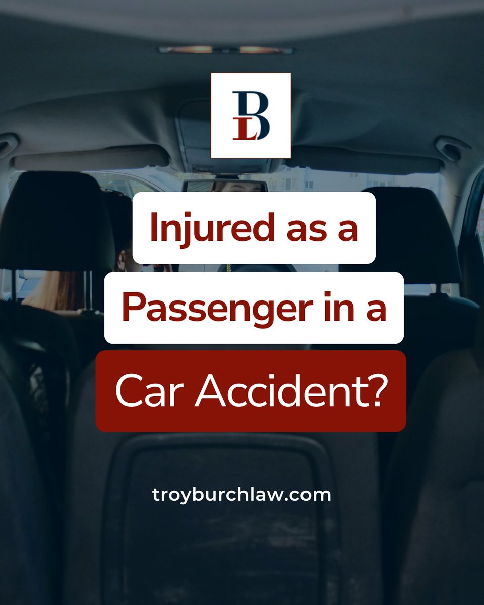 BurchLawFirm's tweet photo. If someone else’s negligence caused the accident, you could be entitled to compensation for medical bills, lost income, and more.

Check out our latest blog in the comments to learn how Burch Law Firm can help protect your rights. 🚗 https://t.co/3cqTgHINeY