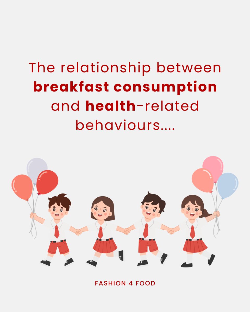 Fashion4Food_'s tweet image. Regular breakfast consumption in children is strongly linked to positive health-related behaviors:
- Higher fiber and lower fat diets
- Higher physical activity
- Better weight management

#Fashion4Food #SchoolBreakfast #Breakfast #Quote #Charity