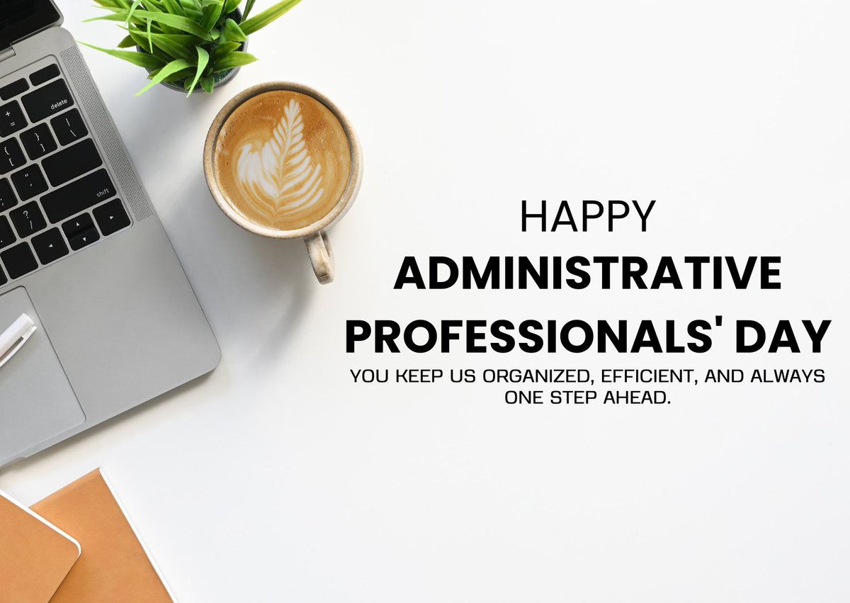BIGTechTalks's tweet photo. To our incredible administrative staff: thank you for being the heartbeat of BIG. We would be lost without you!

Happy Administrative Professionals Day to the ones who make it all happen behind the scenes! https://t.co/GV1GqGKxBF
