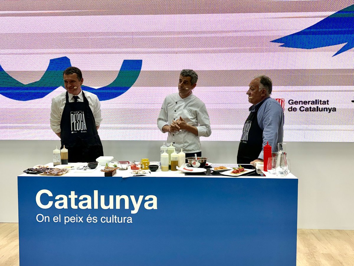 joanalginet's tweet photo. 🐟🦐Jornada profitosa a Seafood, una finestra d’oportunitats per reivindicar la grandesa de la pesca i l’aqüicultura a Catalunya i en especial de les Terres de l’Ebre! @grupacciolocal https://t.co/NxzbECtLzj