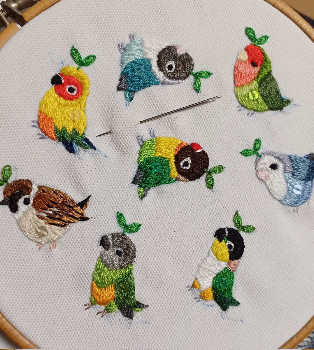 🌱生えました✨

ふぅ～
やっと終わった😤
お久しぶりの🐤さんばかりだったので時間掛かった～🏃

#とりことり