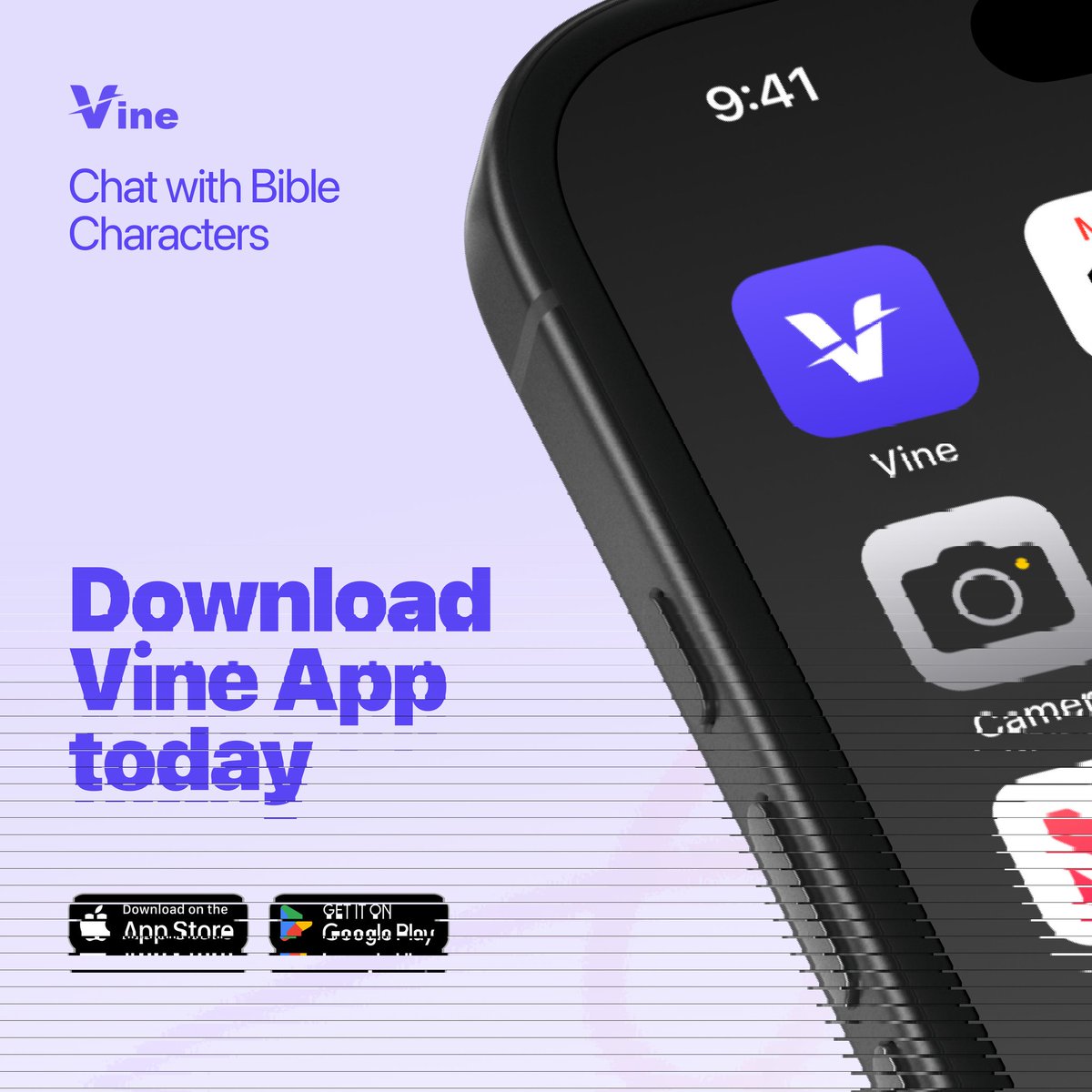 revelation_rsc's tweet photo. What if you could text Moses… or ask David for advice? 👀
Now you can.
Welcome to Vine, where the Bible comes alive

Download here
https://t.co/PXytdMt1zU

#VineApp #FaithReimagined #BibleCharacters #ChristianContent #FaithApp #DigitalMinistry #BibleFun https://t.co/9AYchTV4Ps