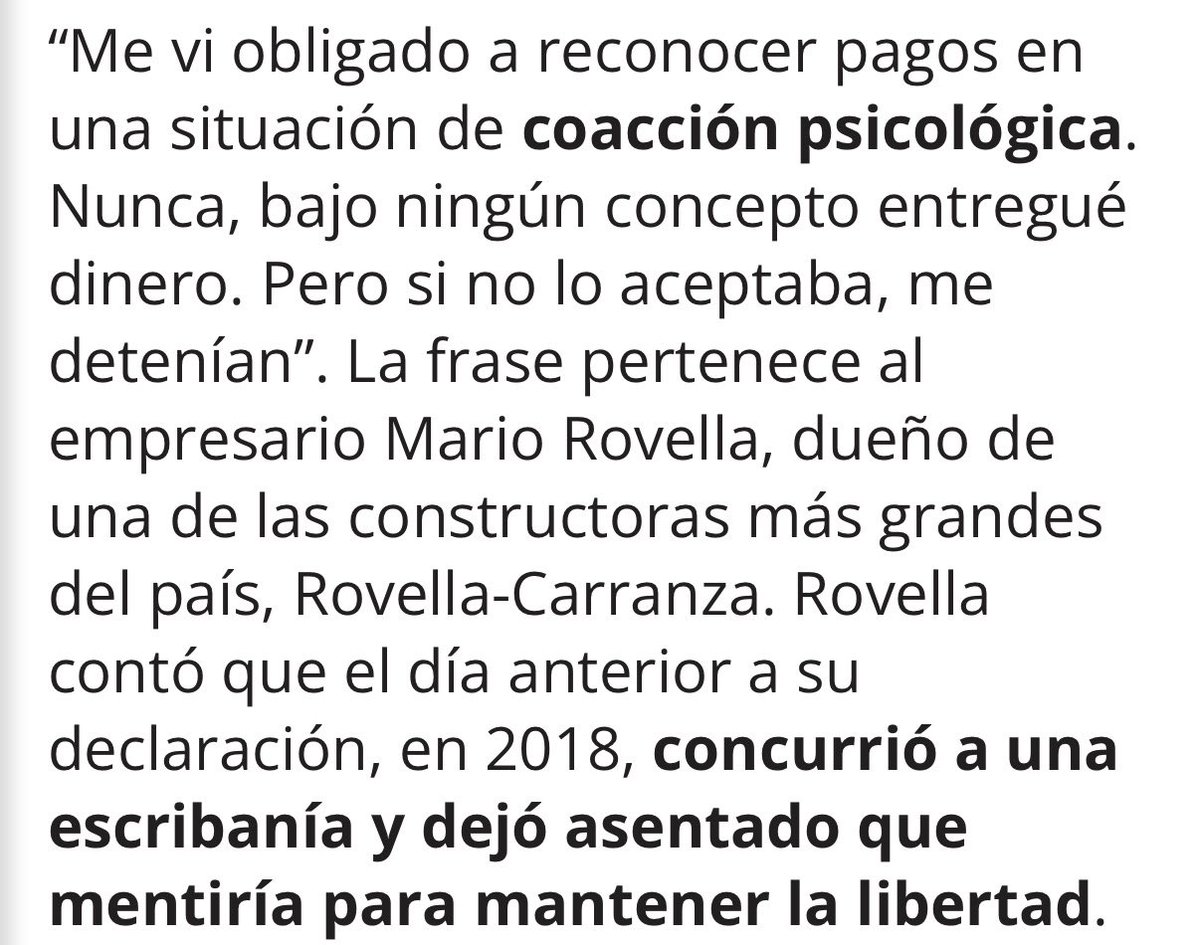 El plan sistemático del poder judicial y los grandes medios para armar causas y perseguir a dirigentes kirchneristas empieza a salir a la luz. Empresarios declararon que fueron presionados para mentir y no ir presos.  

Lo hicieron con las obras de Santa Cruz y con los