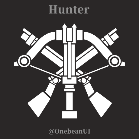 stealbean722's tweet image. Class Icon: Hunter  
#VectorArt #AffinityDesigner #GameDev #FreeResource #ThiefIcon #GameUI #RPGAssets