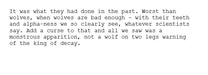 FennelSteuert's tweet image. #horrorprompt #wolves #vss365