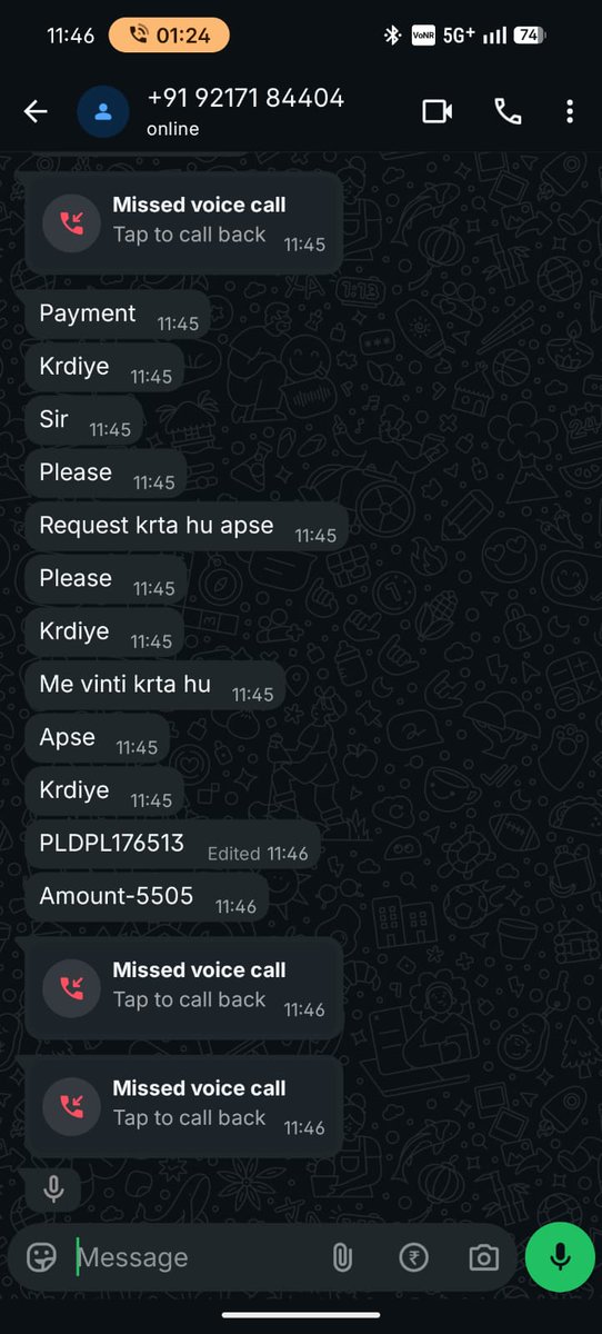 harassment70's tweet image. @KotakBankLtd

I want to raise a complaint regarding harassment by your collection agent. I am receiving repeated calls and facing rude and abusive behavior despite responding properly.

Kindly take immediate action and stop this harassment.
#Kotak #Harassment #Complaint