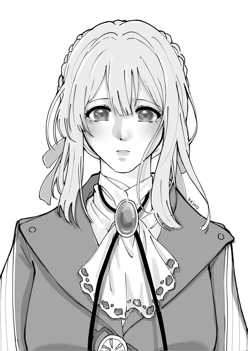 kejooparuutt's tweet image. Violet Evergarden 
Sample requested by @Leemon_11 

#smallartists