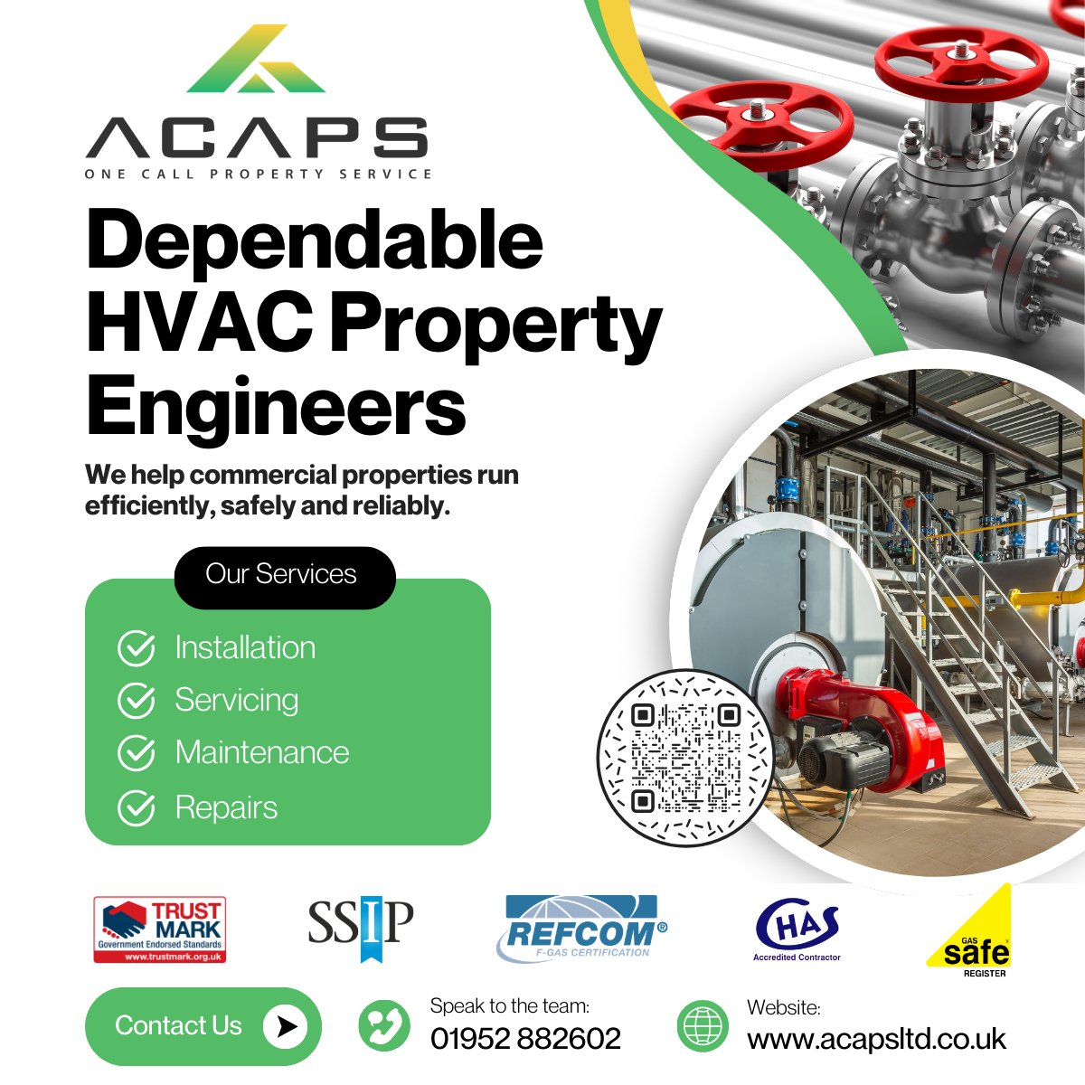 mawebdesign_uk's tweet image. Reliable commercial heating is essential for any business. When systems underperform, it affects comfort, productivity and day-to-day operations.
Request a quotation via our website 👇
acapsltd.co.uk/get-quote
#waterheater #Heating #Ventilation #Aircon #HVAC @AcapsLtd