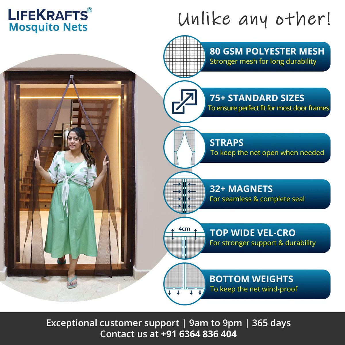 VALOR_ETP's tweet image. 🦟 No More Mosquito Trouble!

🚪 Magnetic Auto-Closing Net
🛡️ Keeps Mosquitoes &amp;amp; Flies Out
🏠 Fits All Door Types | Easy Install
⭐ 4.4/5 (18K+ reviews)
        ₹1,499 → 💥 ₹899

👉 BUY HERE: amzn.to/4mGmRzs 

#MosquitoNet #HomeEssentials #SummerMustHave #AmazonDeals