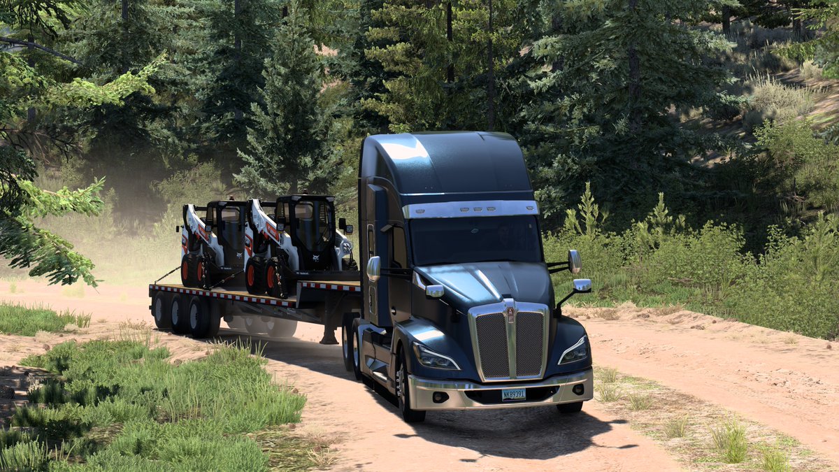 nagayoshi64's tweet image. Bobcat S86をミズーラからポートエンジェルスへ
#AmericanTruckSimulator #ATS