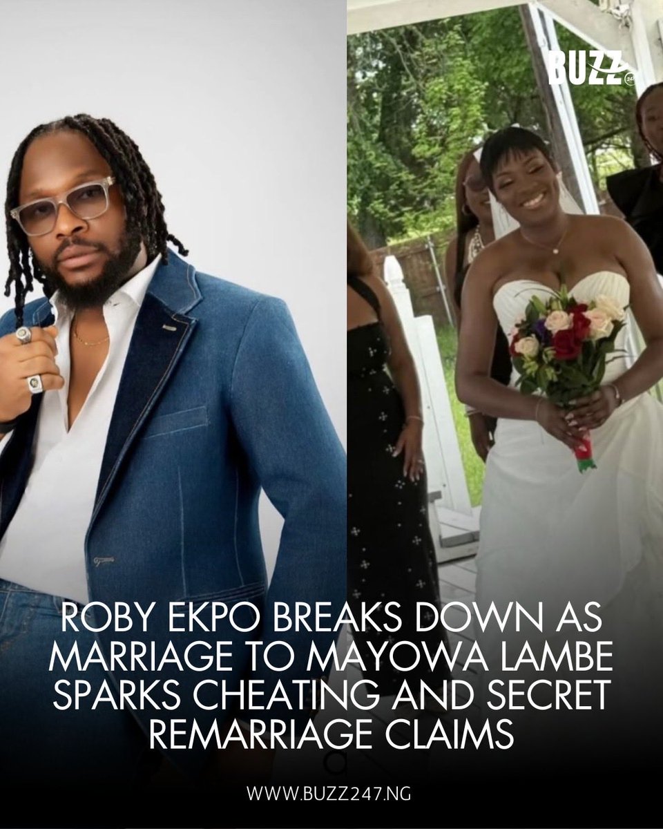 The ongoing controversy surrounding Roby Ekpo and his estranged wife Mayowa Lambe has continued to dominate online conversations, especially after Ekpo’s emotional appearance on The Honest Bunch.

Read Here: buzz247.ng/roby-ekpo-brea…