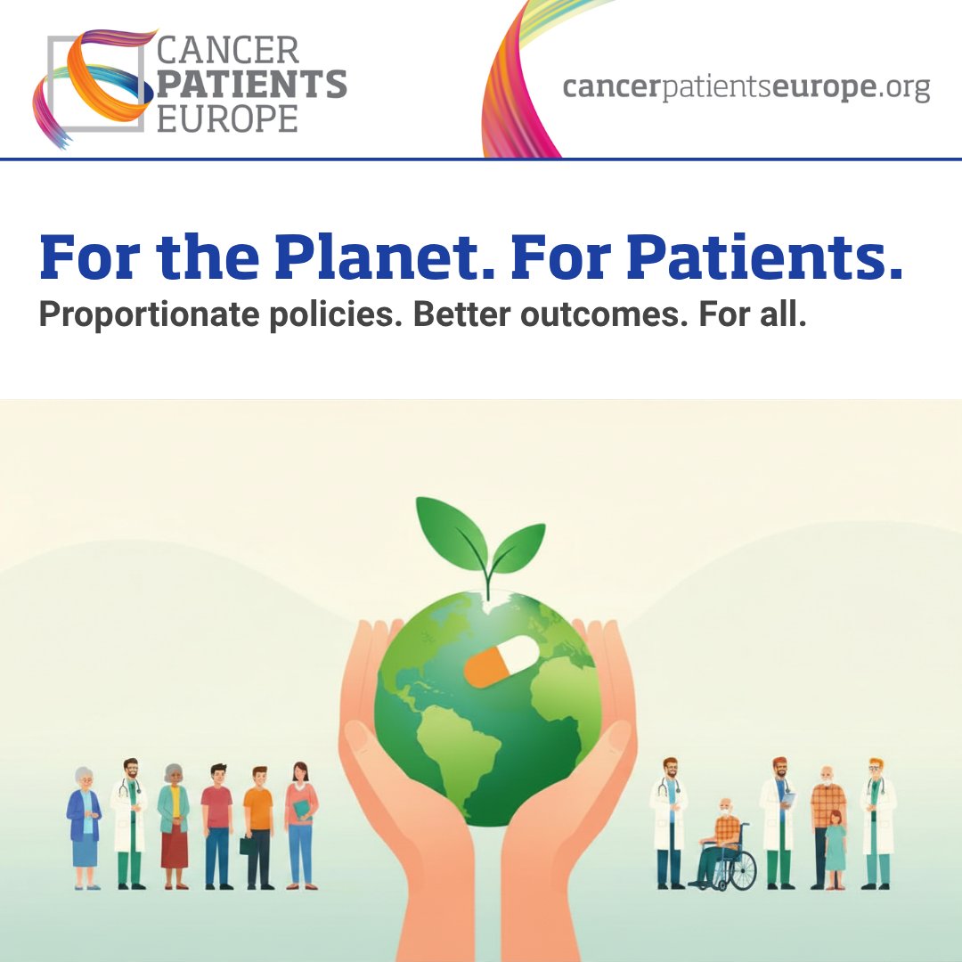 CancerPatientsE's tweet image. 🌍 On #WorldEarthDay, one message is clear: Europe's green transition must protect both the planet and patients' access to safe, effective treatments.

Working on this with @EUCOPE to drive the EU’s green transition forward, keeping #patients at the centre.