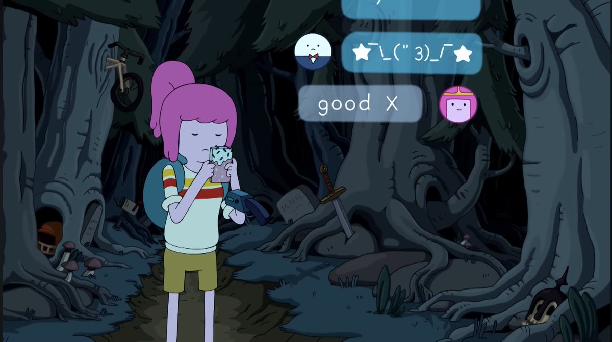 私の父は全然そんなタイプじゃないのにLINEの文章が妙にお茶目なので、毎回ペパーミント・バトラーとバブルガムの連絡みたいになる