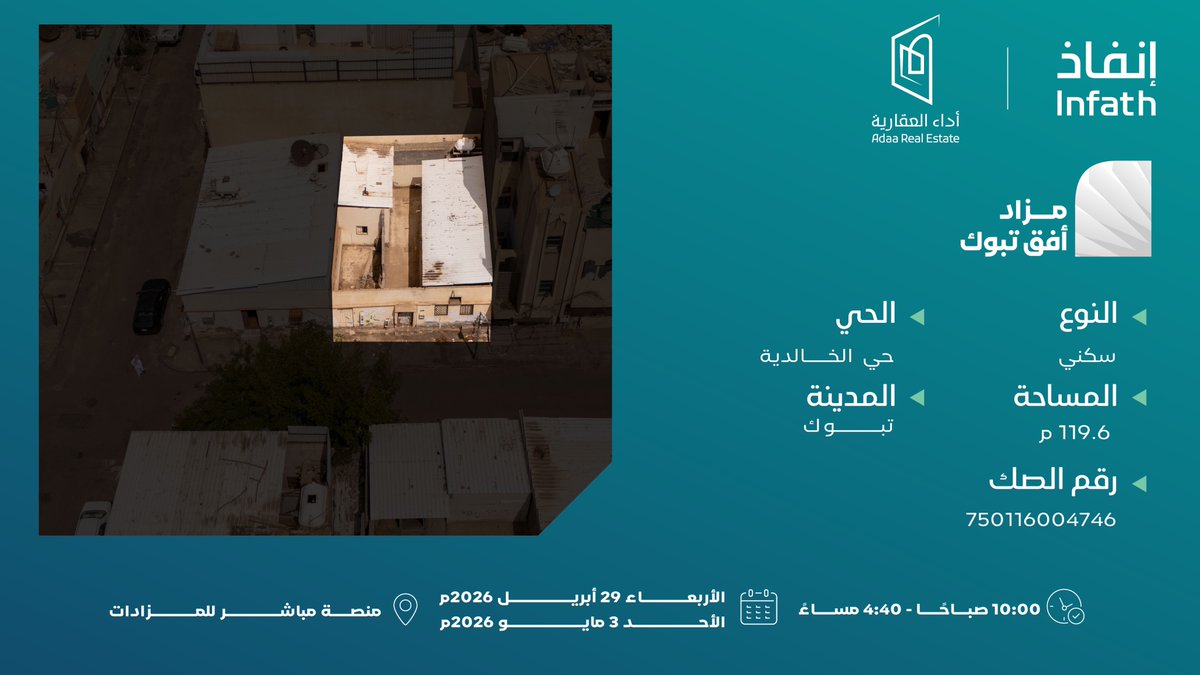 أداء العقارية tweet media