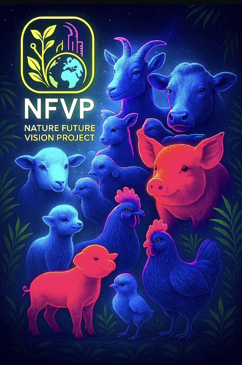 cyclesnature's tweet photo. Free Animals for restore the Circles of Nature! Give Farm Animals your Voice 📣🐥♻️
🙏🏼🐥🐄🐖🐐🐑🐓🐥🙏🏼

No Animals - No Nature ♻️

Natural Cyle Neon Style Art Collection 01/25 verified #NFT special example, now on #Tensor 0.13 Solana 👇🏼✌🏼
#NFVP #CONature

https://t.co/T1wYak5q1d https://t.co/Al3ICnLY1z